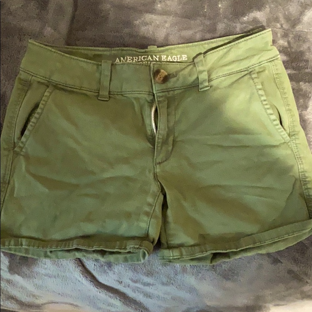 hunter green shorts charlotte russe